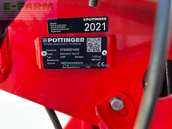 Cortacésped manual - Pöttinger - novacat 352 cf