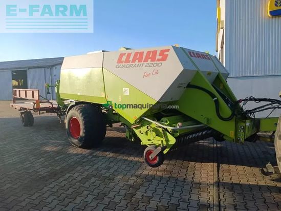 Empacadora gigant - Claas - quadrant 2200