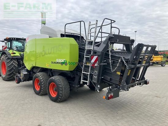 Empacadora gigant - Claas - quadrant 5300 rf t+st