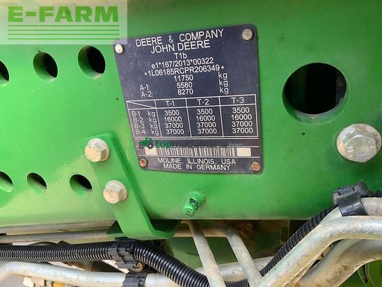 Tractor agrícola - John Deere - 6r.185 tractor (st27219)
