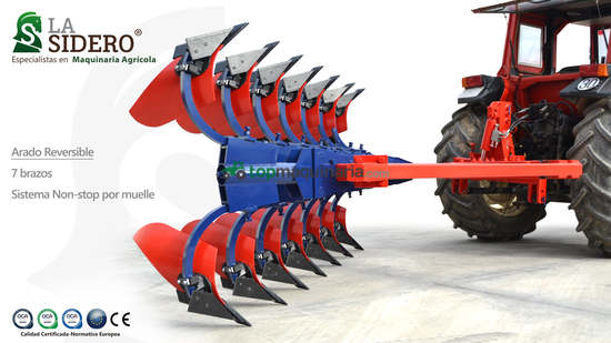 Arado reversible LA SIDERO 