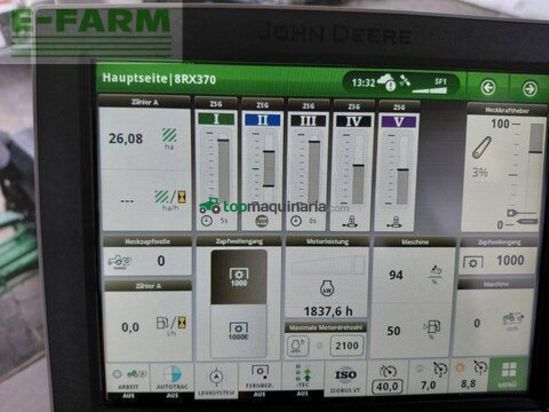 Tractor agrícola - John Deere - 8rx 370 8rx370