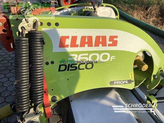 Cortacésped manual - Claas - disco 1100 c + disco 3600 fc