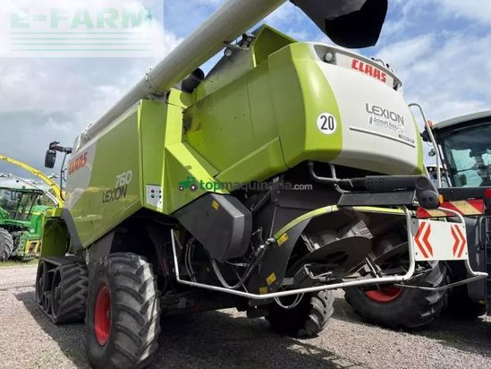 Cosechadora de Cereal - Claas - lexion 760 terra trac