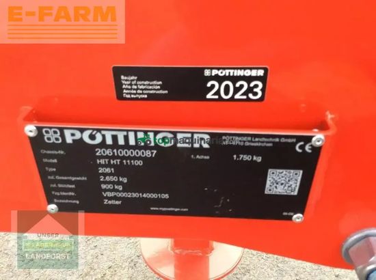Henificador - Pöttinger - hit 11100
