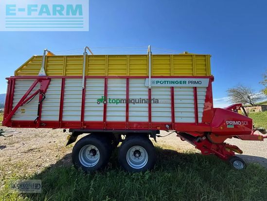 Remolqu agrícola - Pöttinger - primo 501