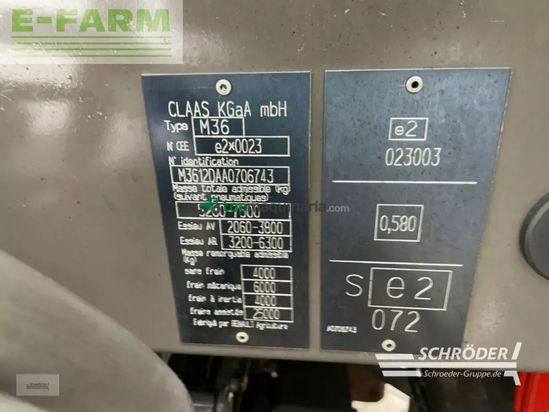 Tractor agrícola - Claas - celtis 426
