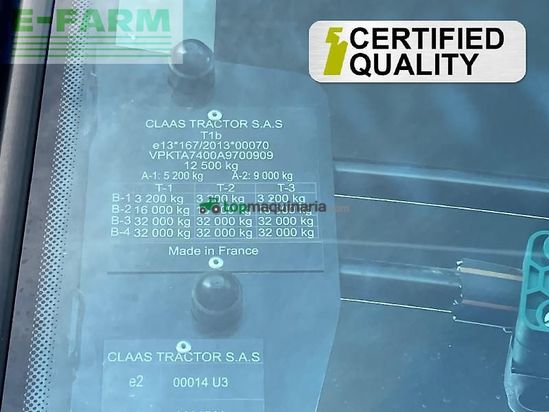 Tractor agrícola - Claas - arion 660 cmatic cebis