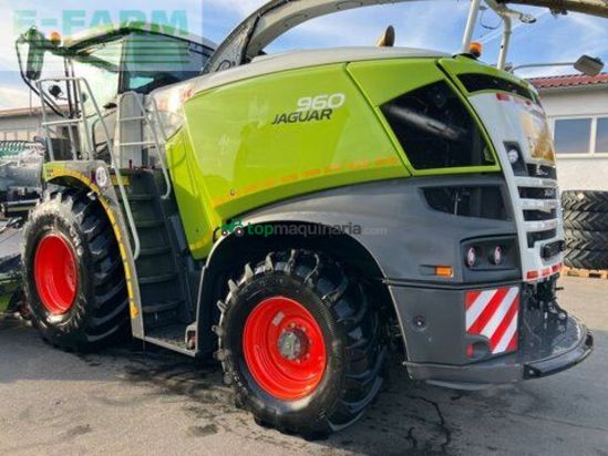 Cosechadora de Cereal - Claas - jaguar 960 + pu 300 + orbis 750