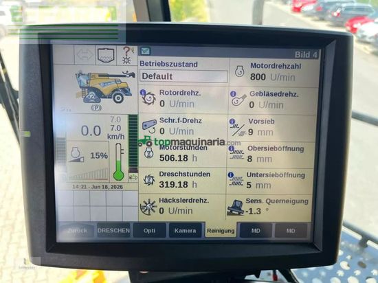 Cosechadora de Cereal - New Holland - cr 8.90 raupe