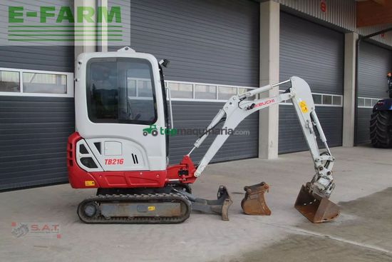 Excavadora - Takeuchi - tb 216 - minibagger - powertilt - 2022