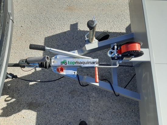 Remolqu para vehiculo - PLATAFORMA 300X160  2 EJE FRENO Y LATERAL CHAPA