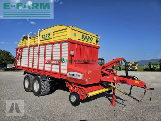 Remolqu agrícola - Pöttinger - faro 4500