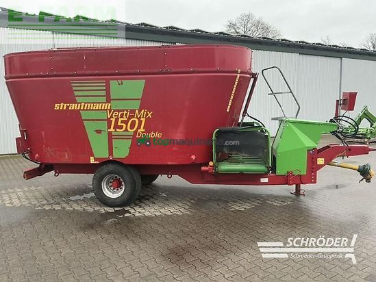 Remolqu esparcidor - Strautmann - verti mix 1501