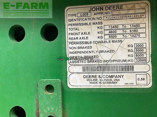Tractor agrícola - John Deere - 6215r