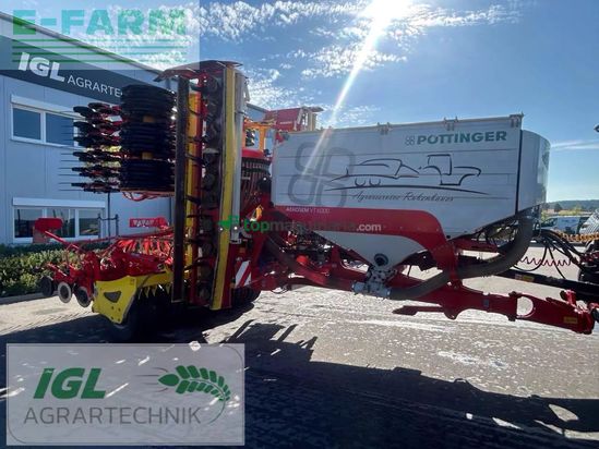Combinado de siembra - Pöttinger - aerosem vt 6000 dd