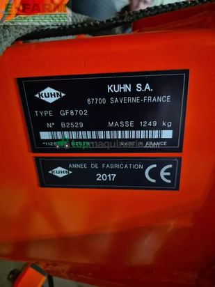 Henificador - Kuhn - gf 8702