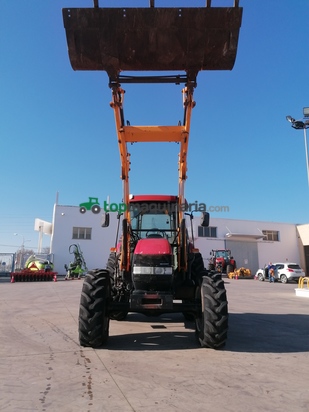 Tractor agrícola - Case IH -  JX 90 con pala