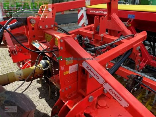 Combinado de siembra - Pöttinger - vitasem 302 + maschio dmr 3000