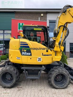 Excavadora -  - komatsu pw98 mr