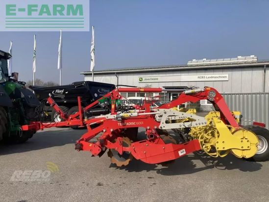 Grada de disco - Pöttinger - terradisc 6001 t