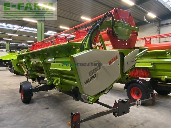Cosechadora de Cereal - Claas - trion 530 mit sw v 680