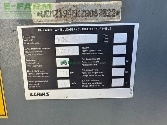 Minicargadora - Claas - torion 1511p