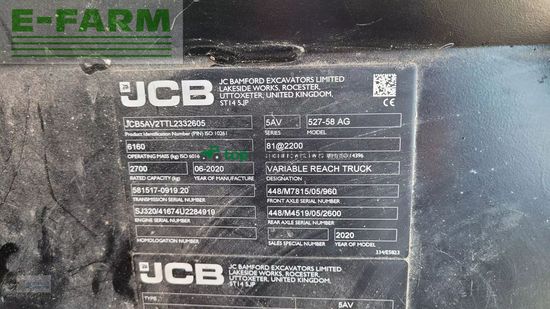 Telescopica - JCB - 527-58 agriplus