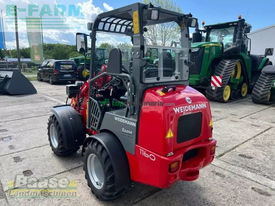 Telescopica - Weidemann - 1160 stvzo + front- u. heckscheibe