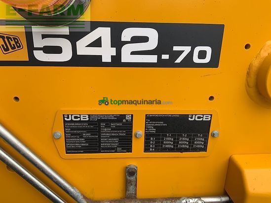 Minicargadora - JCB - 542-70 agri xtra telehandler (st24069)