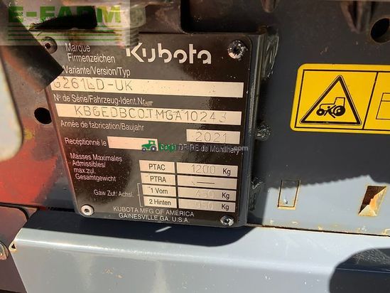 Cortacésped manual - Kubota - g261 mower (st26762)