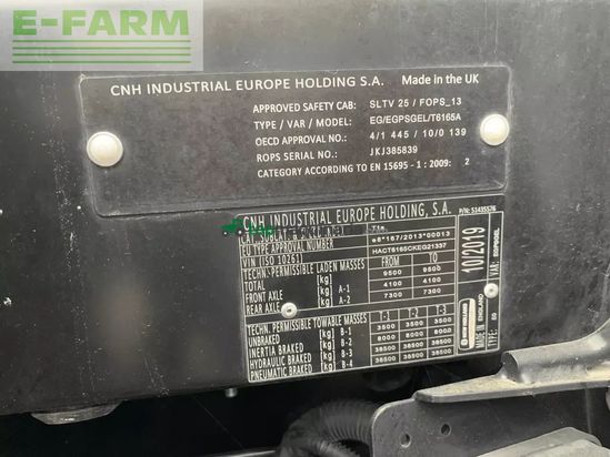 Tractor agrícola - New Holland - t6.165 autocommand t4b