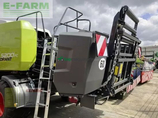 Empacadora gigant - Claas - quadrant 5200 fc evolution