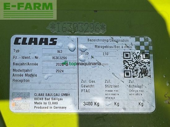 Cabezal - Claas - orbis 750