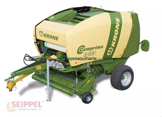 Empacadora gigant - Krone - comprima f 125 xc demo