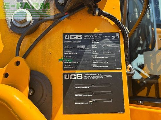 Minicargadora - JCB - 457s agri demo