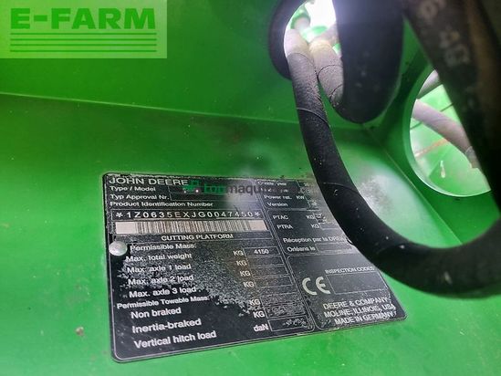 Cosechadora de Cereal - John Deere - s685i my16 prod 20