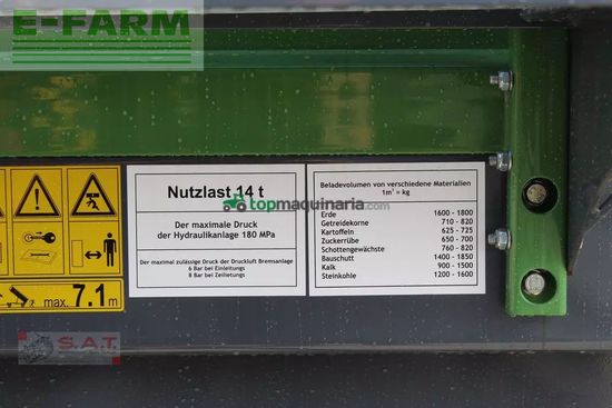Volquet -  - t 739- 18 to. zweiachskipper-vollaussattung