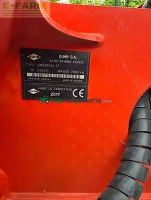 Cortacésped manual - Kuhn - gmd10030 et 3525