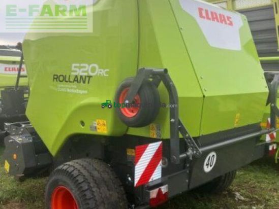 Empacadora gigant - Claas - rollant 520 rc