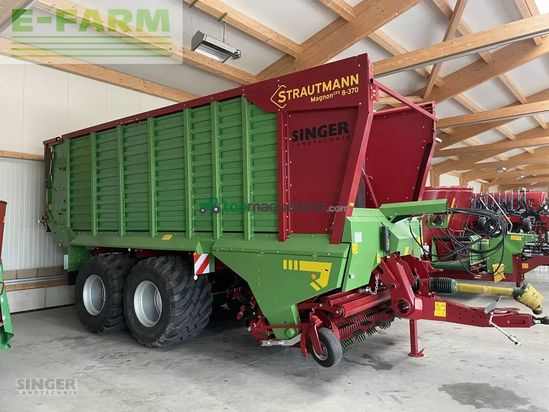 Remolqu agrícola - Strautmann - magnon cfs 8-370 - messepreis