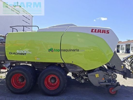 Empacadora gigant - Claas - quadrant 5200 fc tandem