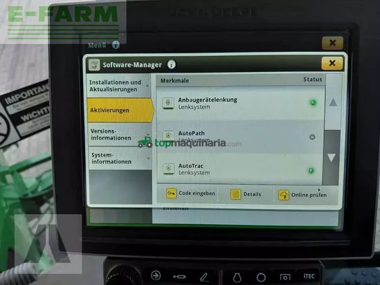 Tractor agrícola - John Deere - 8rx 370 8rx370