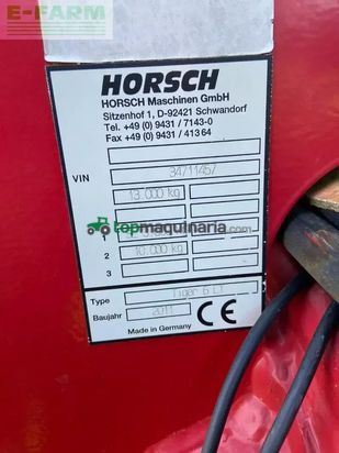 Cultivador - Horsch - tiger 6 lt