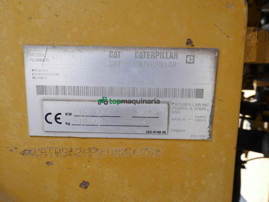 Pala cargadora CAT 962H