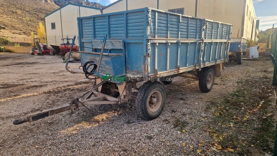 Remolqu agrícola - 2 ejes tipo galera