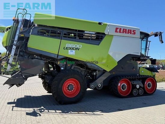 Cosechadora de Cereal - Claas - lexion 8600 terra trac
