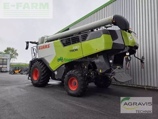 Cosechadora de Cereal - Claas - trion 730