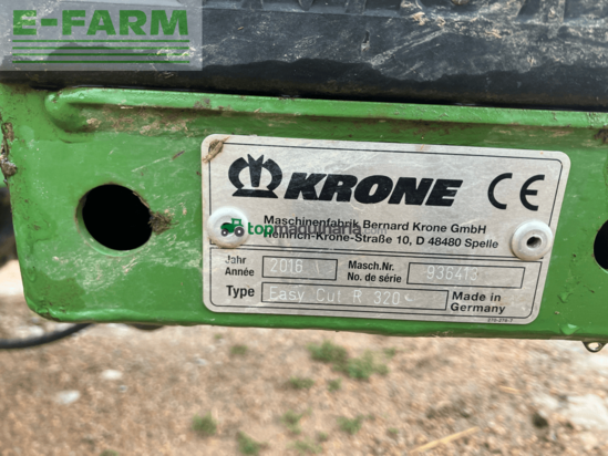 Cortacésped manual - Krone - easy cut r320