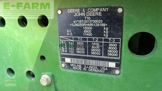 Tractor agrícola - John Deere - 6250r